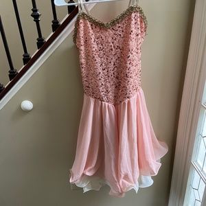 Pink Lyrical/Ballet Dance Costume